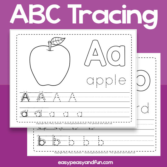 Alphabet Tracing Worksheet - Printable Alphabet Workbook
