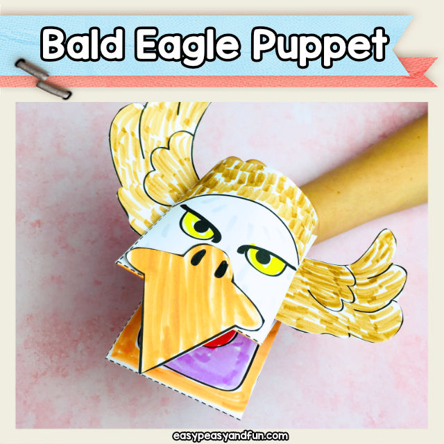 Bald Eagle Hand Puppet