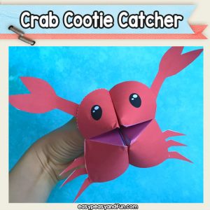 Crab Cootie Catcher