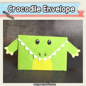Crocodile Envelope