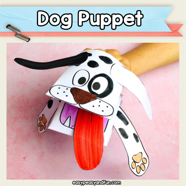 Dog Hand Puppet Craft