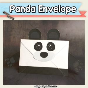Panda Bear Envelope