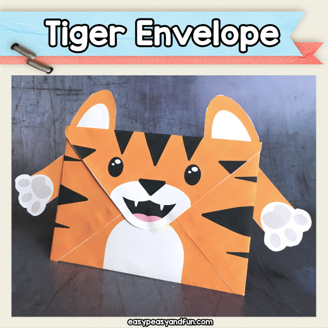 Tiger Envelope