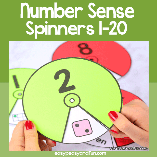 Number Sense Spinners