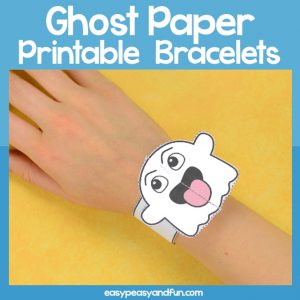 Ghost Paper Bracelet