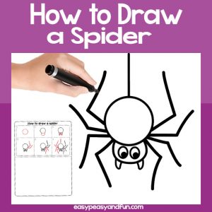 How to Draw a Spider – Easy Peasy and Fun Membership