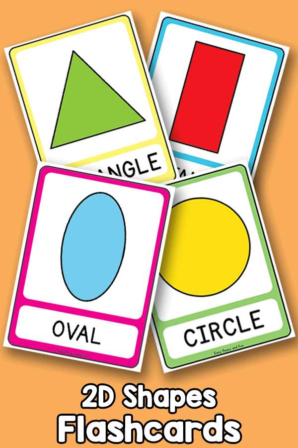 2D Shapes Flashcards 