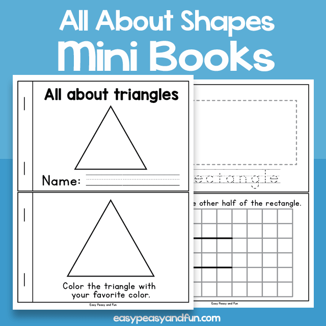 All About Shapes mini Books
