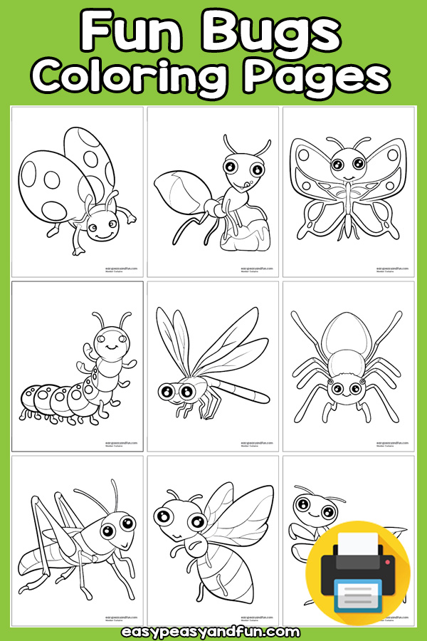 Bug Coloring Pages