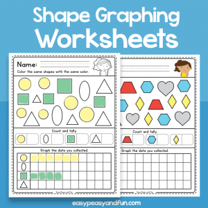 Shape Graphing - Worksheets