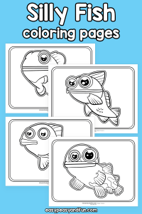 Silly Fish Coloring Pages – Easy Peasy and Fun Membership