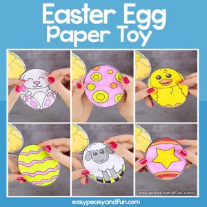 Easter Egg Paper Toy