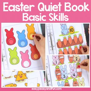 Easter Quiet Book Basic Skills