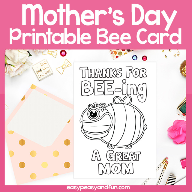 Thanks for Beeing a Great Mom Card
