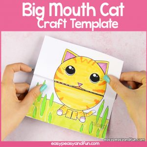 Big Mouth Cat Printable