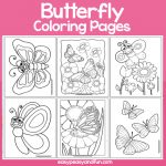 Butterfly Coloring Pages – Easy Peasy and Fun Membership