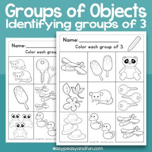 Groups of objects 3