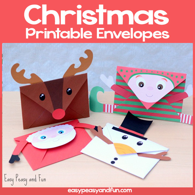 Printable Christmas Envelopes