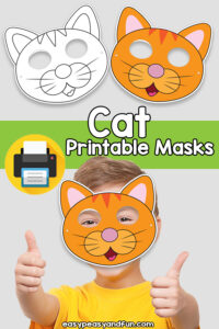 Printable Cat Mask Template – Easy Peasy and Fun Membership
