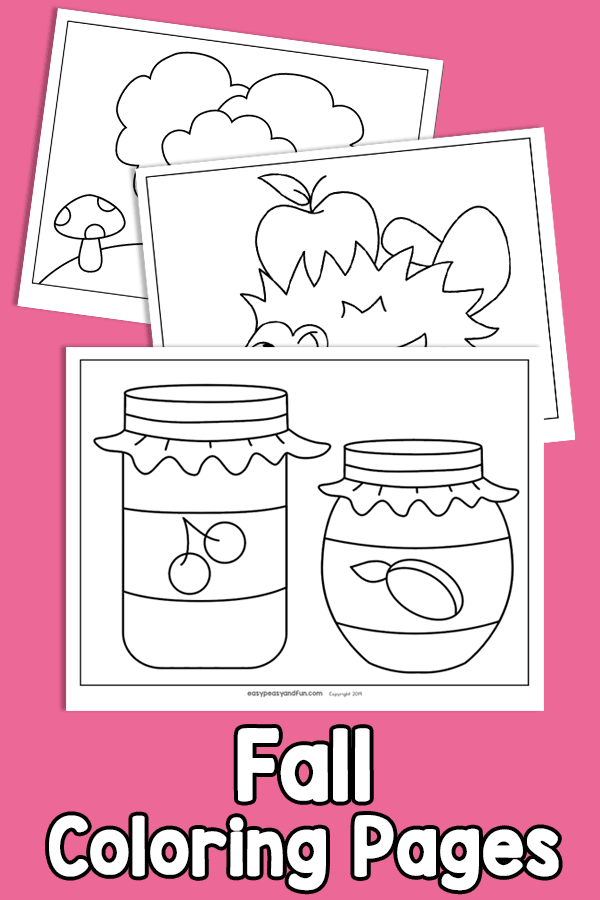 Fall Coloring Pages for Kids