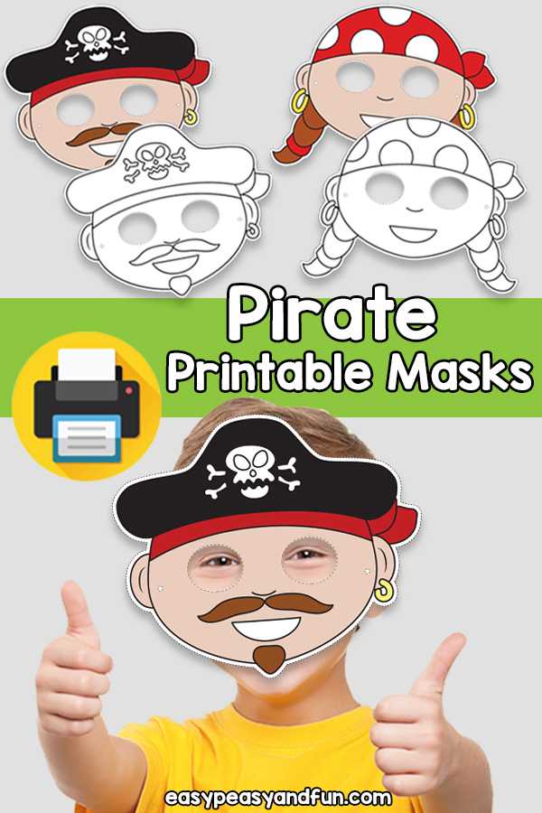 Free Printable Pirate Mask Template Printable Templates Free Printable Pirate Mask Template Printable Templates