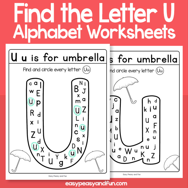 Letter U Easy Peasy And Fun Membership
