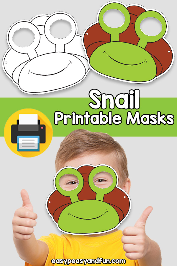 Printable Snail Mask Template Easy Peasy And Fun Membership