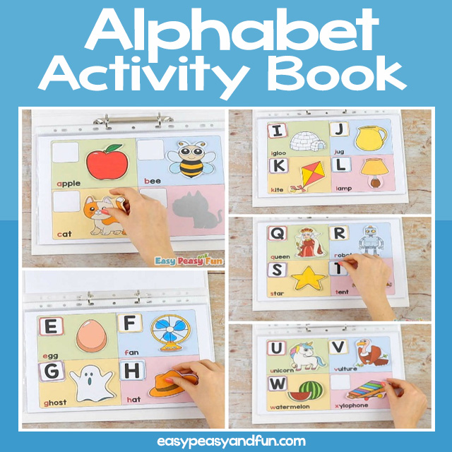 Alphabet activity book