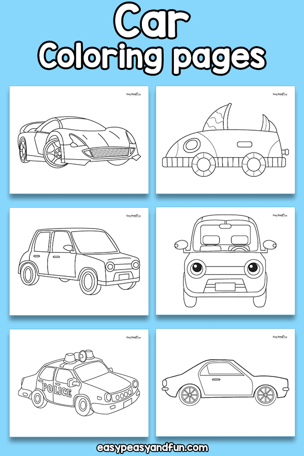 Car Coloring Pages