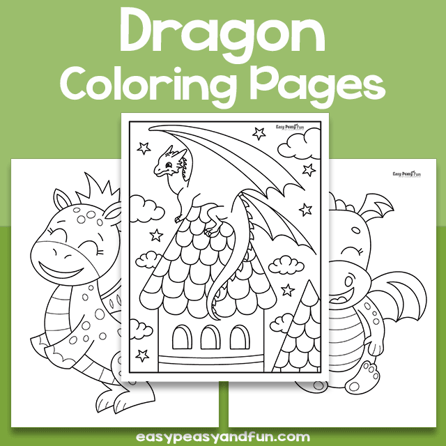 Dragon Coloring Sheets