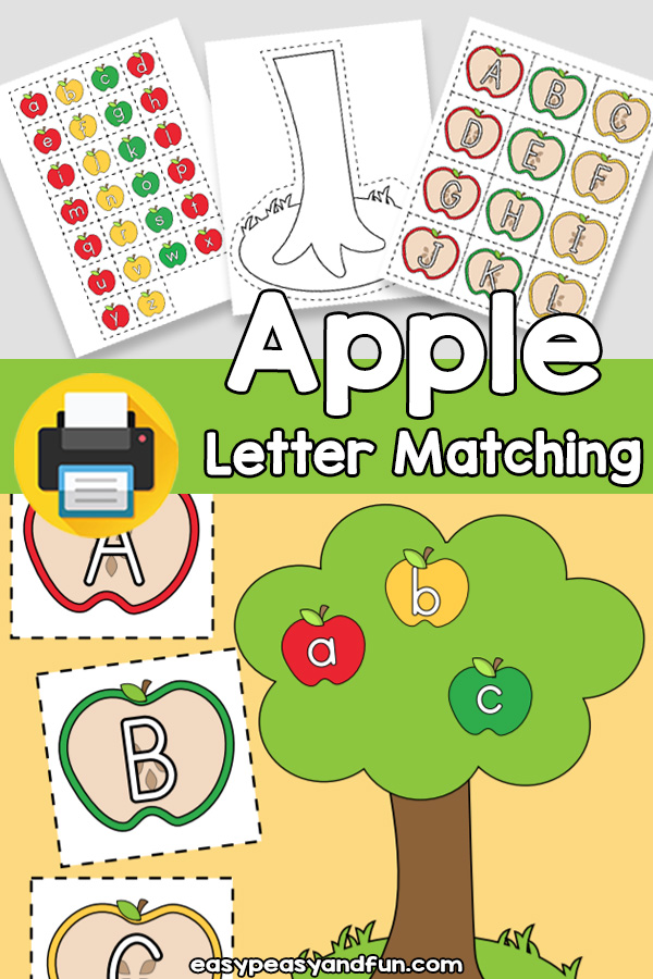 Apple Uppercase and Lowercase Letter Match