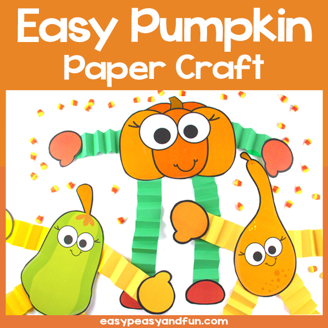 Easy Pumpkin Craft