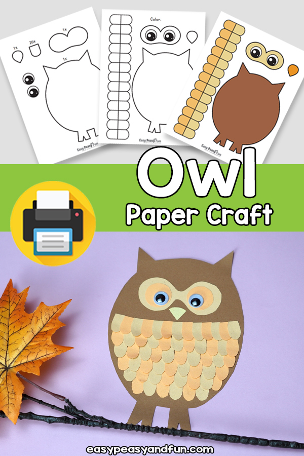 Paper Owl Template