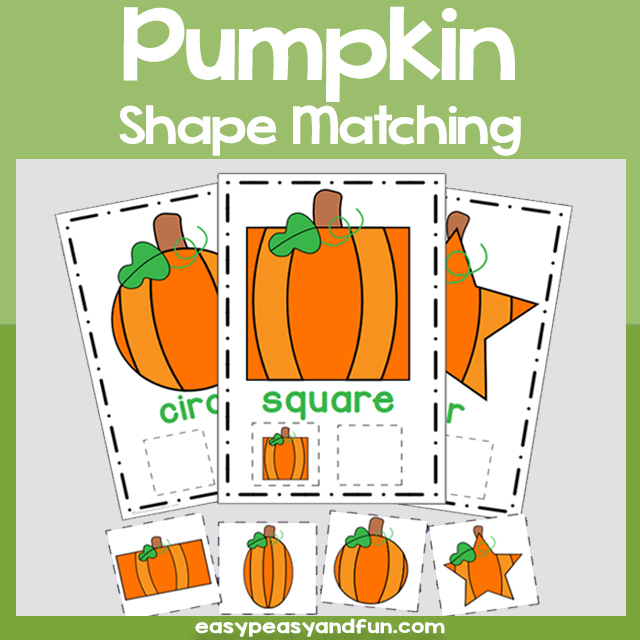 Halloween Pumpkin Shape Matching