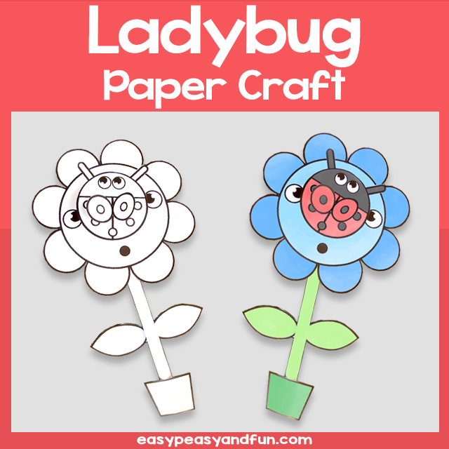 Ladybug Paper Craft