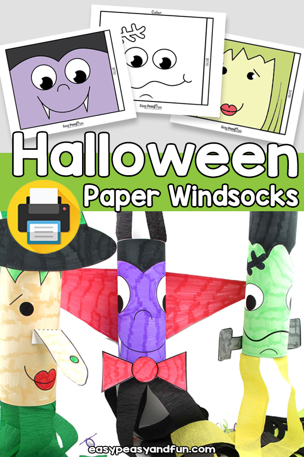Printable Halloween Windsocks