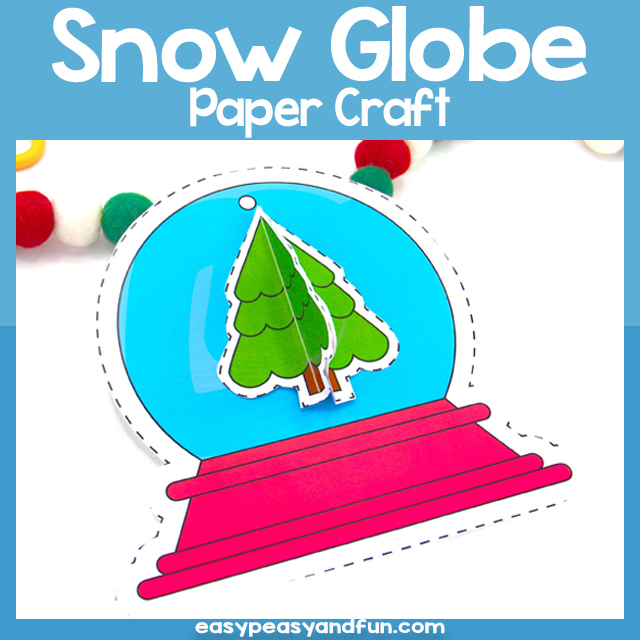 Snow Globe Paper Craft