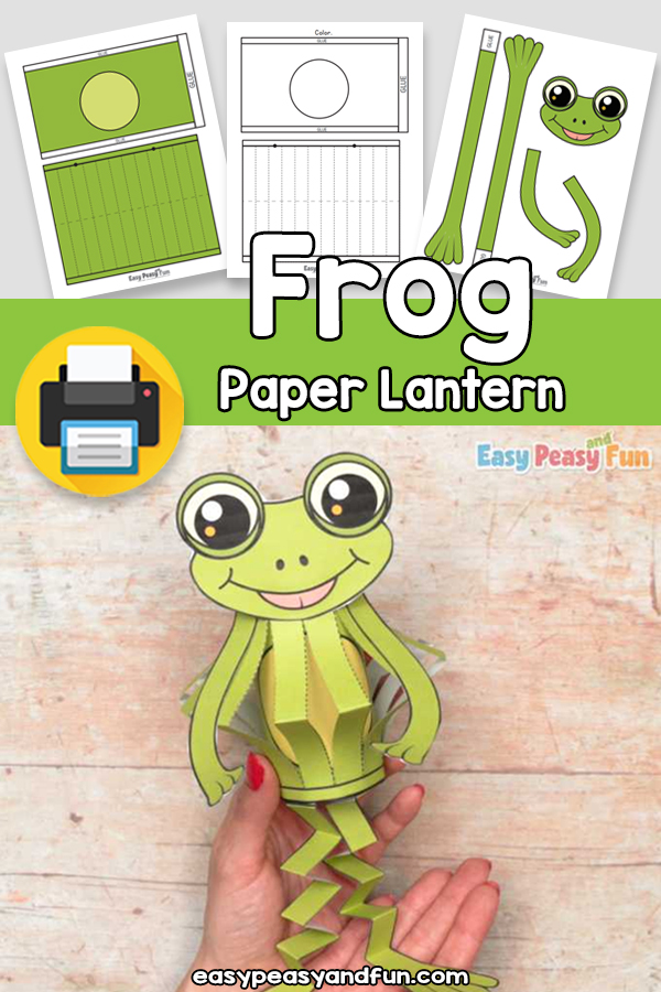 Paper Lantern Frog
