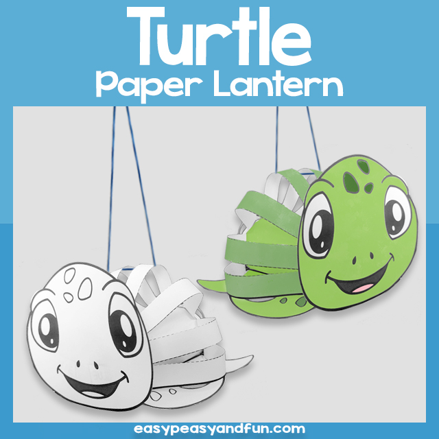 Paper Lantern Turtle