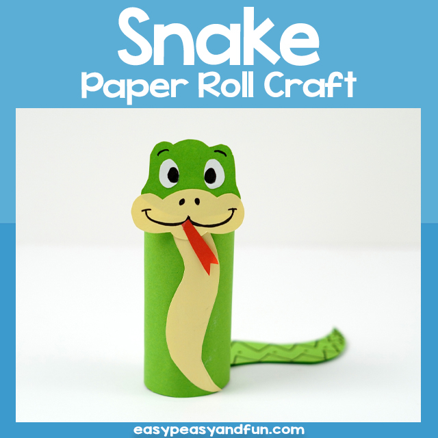 Paper Roll Snake