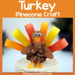 Turkey Pinecone Craft