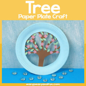 Paper Plate Tree