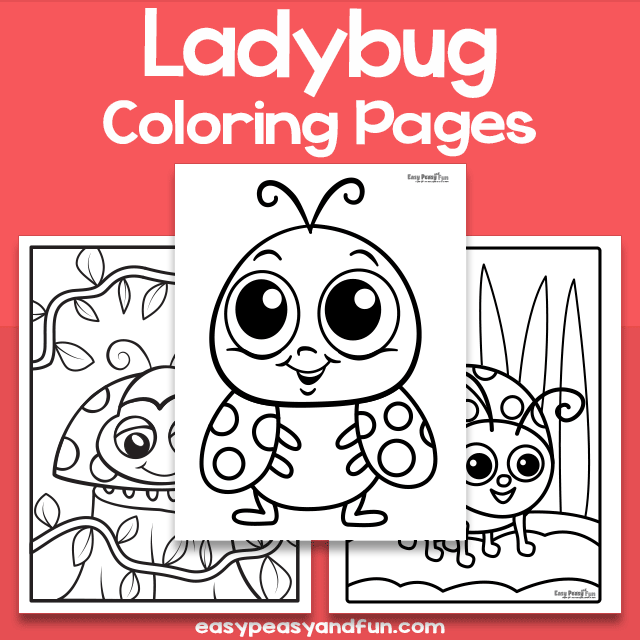Ladybug Coloring Sheets