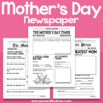 Mother’s Day Newspaper Article Template – Easy Peasy and Fun Membership