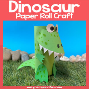 Paper Roll Dinosaur