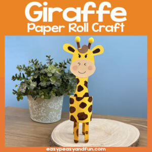 Paper Roll Giraffe