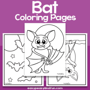 Printable Bat Coloring Sheets