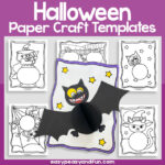 Halloween Paper Craft Templates – Easy Peasy and Fun Membership