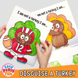 Disguise a Turkey Printable Template