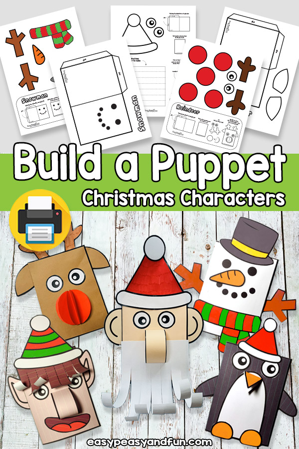 Build a Puppet Christmas Craft